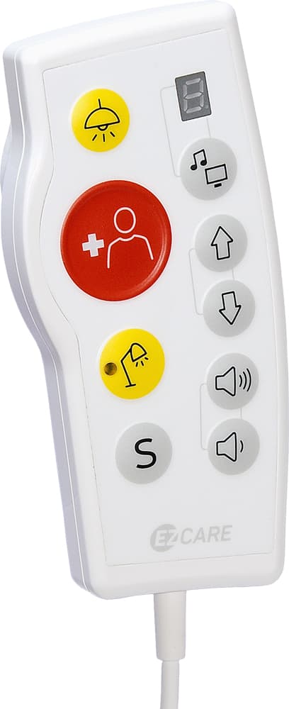 Single patient handset, primary product view
